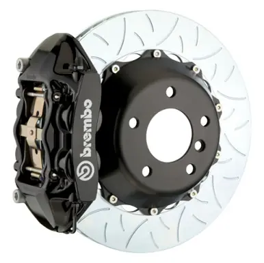 Brand New Brembo 18+ Wrangler 2-Door/4-Door Rear GT BBK 4 Pist Cast 380x28 2pc Rotor Slotted Type3-Black - 2P3.9061A1