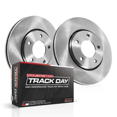 Power Stop 99-01 Acura RL Rear Track Day Brake Kit - TDBK3154 Today Only