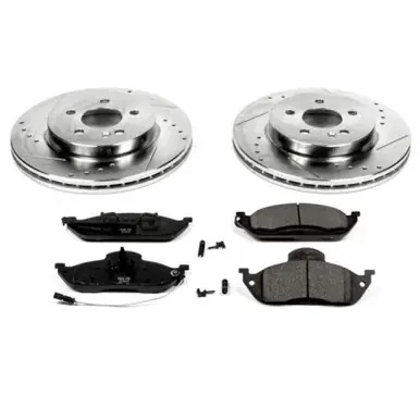Top Rated Power Stop 98-03 Mercedes-Benz ML320 Front Z23 Evolution Sport Brake Kit - K864