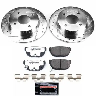 Trending Power Stop 89-98 Nissan 240SX Rear Z26 Street Warrior Brake Kit - K659-26