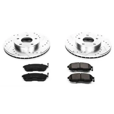 Sale Power Stop 99-01 Nissan Maxima Front Z23 Evolution Sport Brake Kit - K3137
