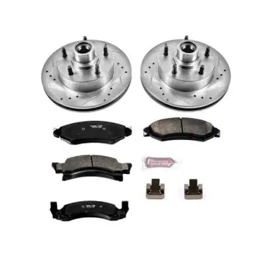 Discount Power Stop 1986 Ford E-150 Front Z23 Evolution Sport Brake Kit - K2578