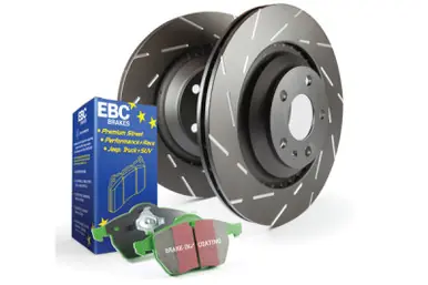 Top Rated EBC S2 Kits Greenstuff Pads and USR Rotors - S2KR2466