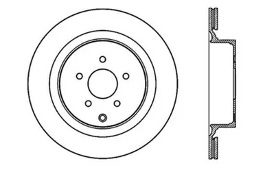 StopTech Drilled Sport Brake Rotor - 128.42105R Place Order