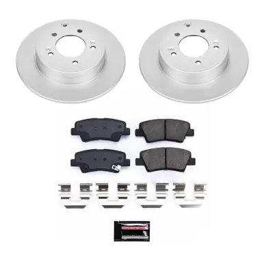 Buy Online Power Stop 09-10 Hyundai Sonata Rear Z17 Coated Brake Kit - CRK9060
