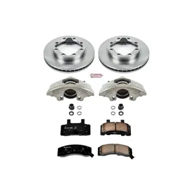 Power Stop 94-99 Chevrolet K1500 Suburban Front Autospecialty Brake Kit w/Calipers - KCOE1524 Direct From Manufacturer