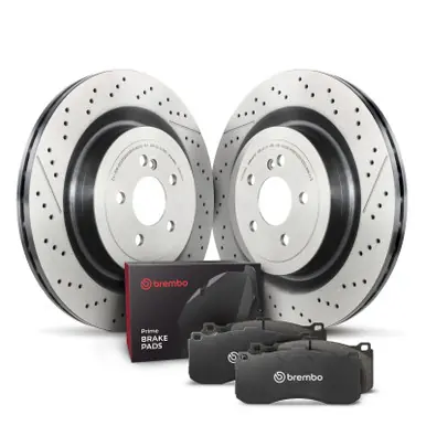 Super Sale Brembo OE Rear Disc Brake Kit - KT04525