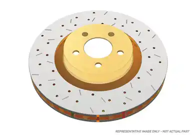 Bulk Order DBA 96-01 Mitsubishi Lancer Evo IV/V/VI Rear 4000 Series XS Drilled & Slotted Rotor - DBA4429XS