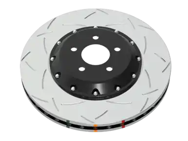 Low Price DBA 99-04 Audi A6 Quattro 4.2L Front 5000 Series 2-Piece Drilled & Slotted Rotor w/Black Hat - DBA5240BLKXS