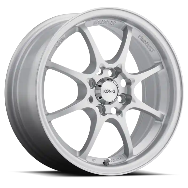 Konig Helium 15x6.5 4x100 ET40 Silver Original