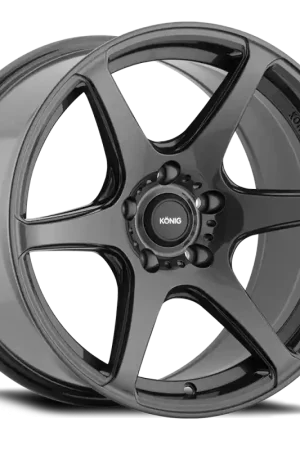 Free Returns Konig Tandem 18x8 5x114.3 ET35 Gloss Graphite