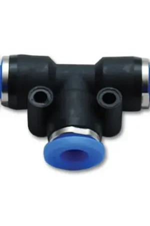 Vibrant Union inTin Pneumatic Vacuum Fitting - for use with 3/8in (9.5mm) OD tubing Reduced Price