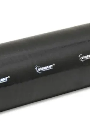 Vibrant Silicone Straight Hose Coupler 1.375in ID x 12.00in Long - Gloss Black Price Cut