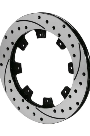 Wilwood Rotor-UL32 Iron RH-SRP BLK Drl 11.75 x .810 - 8 on 7.00in Express Delivery