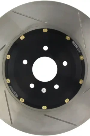 StopTech 04-12 Volvo S40 Front Left Drilled Zinc 320x25mm AeroRotor Kit Free Returns