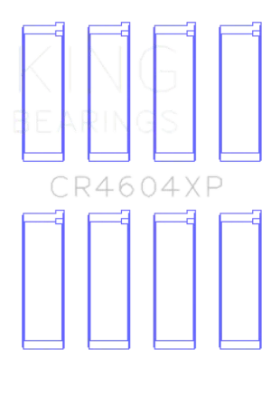 Worldwide Shipping King 07-09 Mazdaspeed 3 L3-VDT MZR DISI (t) Duratec High Performance Rod Bearing Set - Size (0.50)