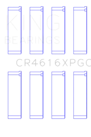 Budget King Subaru FA20 (Size STD) pMaxKote Performance Rod Bearing Set