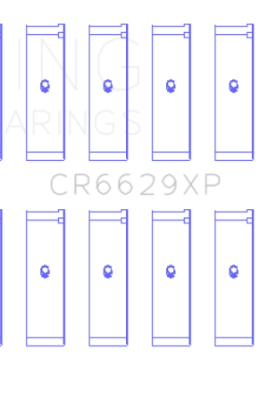 Deal King Mitsubishi 6G72 (Size 0.25) Connecting Rod Bearing Set