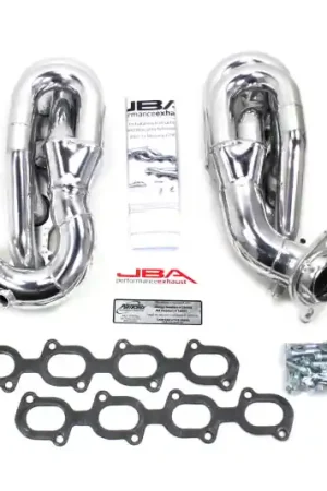 Best Choice JBA 07-14 Ford GT500 5.4/5.8L 4V 1-5/8in Primary Silver Ctd Cat4Ward Header