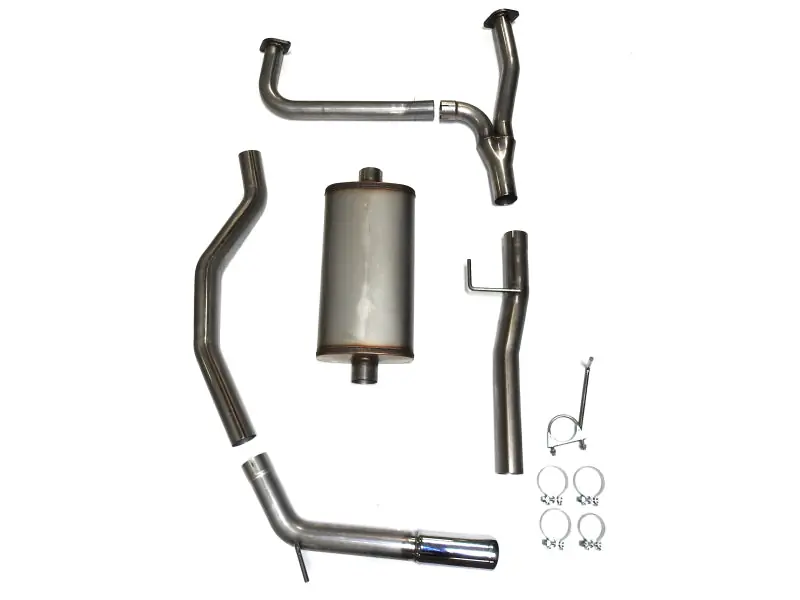 Big Sale JBA 16-20 Nissan Titan XD (Excl Long Bed) 5.6L 409SS Single Rear Exit Cat-Back Exhaust