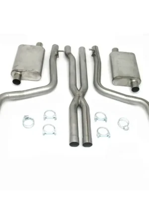 Budget JBA 05-10 Chrysler/Dodge Cars 5.7L 409SS Dual Rear Exit Cat-Back Exhaust
