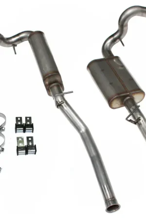 Viral JBA 66-75 Ford Bronco 260-302 409SS Dual Side Header Back Exhaust