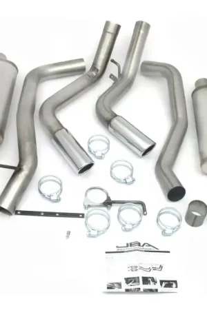 Time-Limited JBA 01-06 Chevrolet Silverado 2500/3500 HD 6.0/8.1L 409SS Pass Side Dual Exit Cat-Back Exhaust