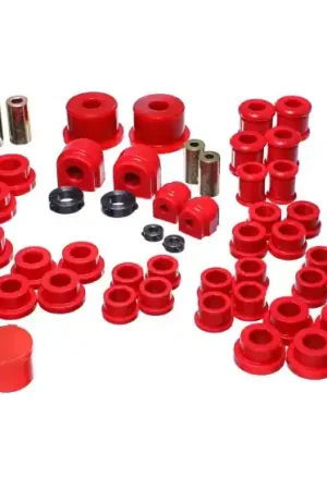 Bargain Energy Suspension 2016 Mazda Miata (ND) Red Hyper-flex Master Bushing Set