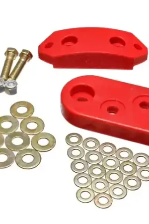Today Only Energy Suspension 61-73 VW Beetle/70-73 Super Beetle Red Motor and Trans Mount Bushings (Inc H/W)