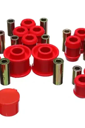 Seasonal Sale Energy Suspension 12-16 VW Passat / 07-16 VW EOS (1F) Rear Control Arm Bushing Set - Red
