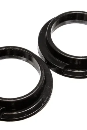 Bargain Energy Suspension Universal 3in ID 4 5/16in OD 1 1/8in H Black Coil Spring Isolators (2 per set)