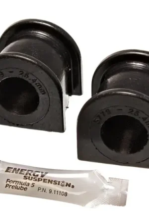 Authentic Energy Suspension 04-05 Acura TSX Black 25.4mm/1in Front Sway Bar Bushing Set