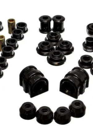 Top Rated Energy Suspension 91-02 Saturn S Series Coupe/Sedan/Wagon Black Hyper-Flex Master Bushing Set