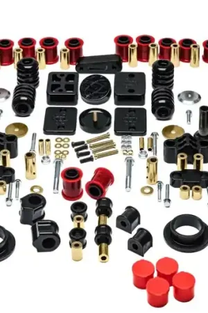 Shop Now Energy Suspension 18+ Jeep Wrangler JL Rubicon Black Rock-Flex Ultimate 2in Lift System Set