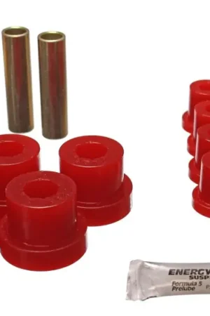 Secure Checkout Energy Suspension Jeep Spring Bushing Set - Red