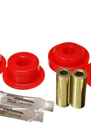 Authentic Energy Suspension 97-06 Jeep Wrangler TJ Front Control Arm Bushing - Axle Only Position - Red