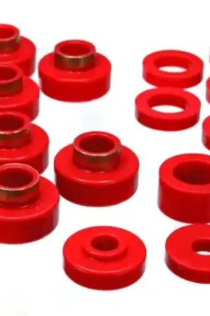 Special Discount Energy Suspension Cj5-7 Body Mounts - Red