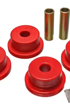 Bargain Energy Suspension 80-82 Chevy Corvette Red Differential Carrier Bushing Set
