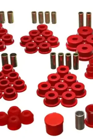 Bargain Energy Suspension 84-95 Chevrolet Corvette Red Hyper-flex Master Bushing Set