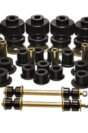 Best Price Energy Suspension 99-06 Chevy C1500 New Body Style Silverado 2WD Black Hyper-flex Master Bushing Set