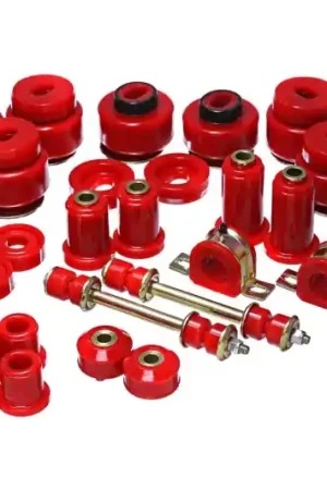 While Supplies Last Energy Suspension 07-10 Chevy/GMC Hyper-Flex Master Bushing Set - Red