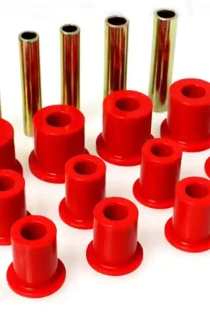Brand New Energy Suspension Gm 4 X Frt Sprg Bush - Red