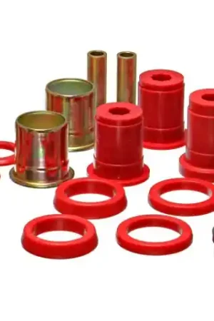Top Pick Energy Suspension 75 Chevy Monza/Vega Red Rear Control Arm Bushing Set