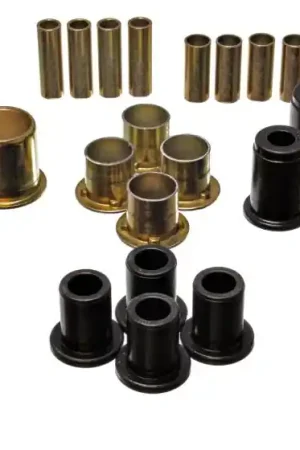 Wholesale Energy Suspension 91-96 Buick LeSabre / 90-94 Chevy Astro Black Front Lower and Upper Control Arm Bu