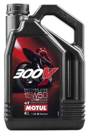 Exclusive Offer Motul 4L Factory Line Road Racing 300V 15W50