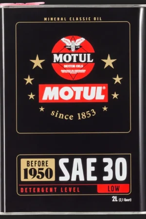 Secure Checkout Motul Classic SAE 30 Oil - 6x2L