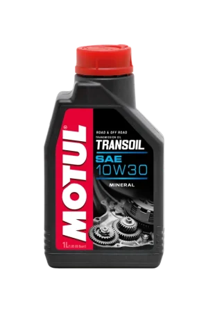Motul 1L Powersport TRANSOIL SAE 10W30 (Wet Clutch) - Petroleum Flash Sale