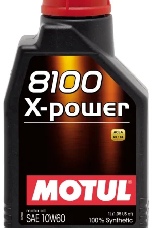 Motul 1L Synthetic Engine Oil 8100 10W60 X-Power - ACEA A3/B4 Mega Sale