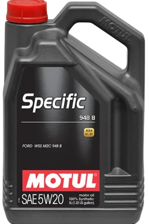 Motul 5L Specific 948B 5W20 Oil Seasonal Sale