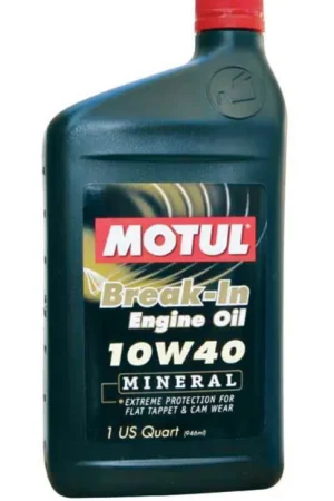 Motul 1L Classic BREAK-IN OIL 10W40 (Part# mot2810QTA) Don’t Miss Out